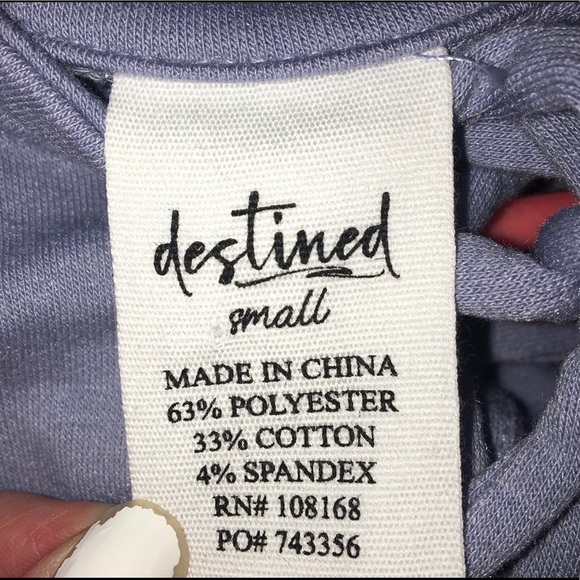 TIED LONG SLEEVE - Picture 3 of 3